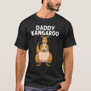 Camiseta Cool Kangaroo Para Hombres Papá Canguro Australian