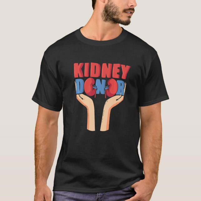 Camiseta Cool Kidney Donor Organ Donation Awareness   (Anverso)