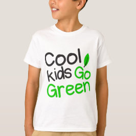 Camiseta cool kids go green
