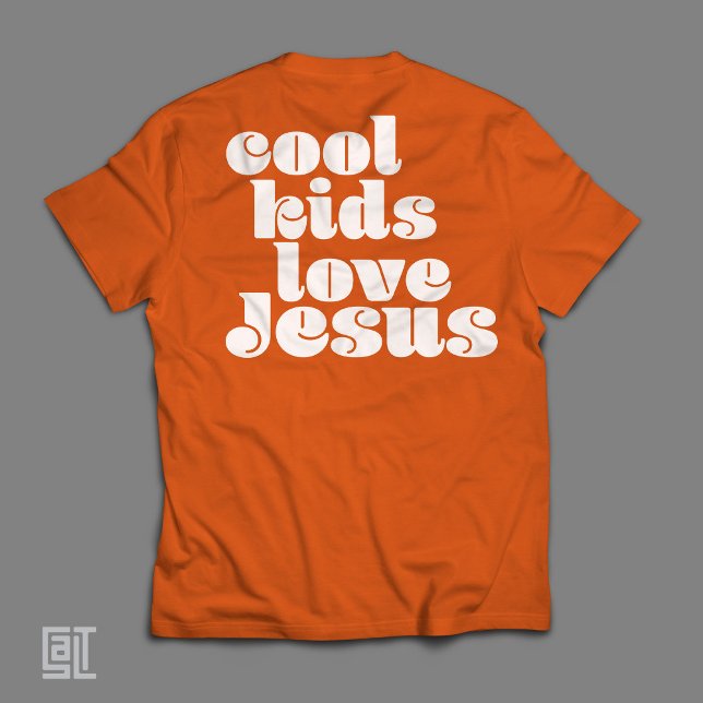 Camiseta Cool Kids Love Jesus Retro Christian (Subido por el creador)