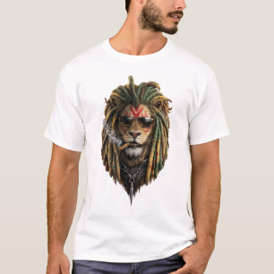 Camiseta Cool Lion Sunglasses – Estilo Urban King