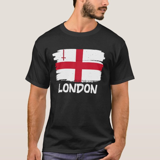 Camiseta Cool London Flag (Anverso)