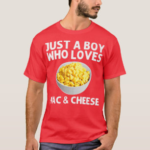 Camiseta Cool Mac And Cheese For Boys Kids Macaroni Food Th
