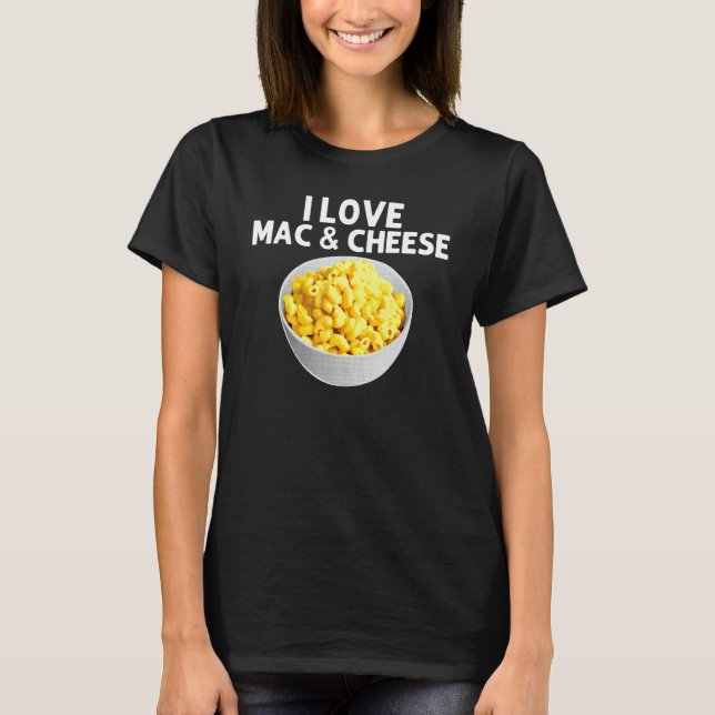 Camiseta Cool Mac And Cheese For Men Women Macaroni Food Th (Anverso)