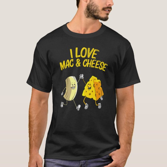 Camiseta Cool Mac & Cheese For Men Women Baked Cheesy Macar (Anverso)