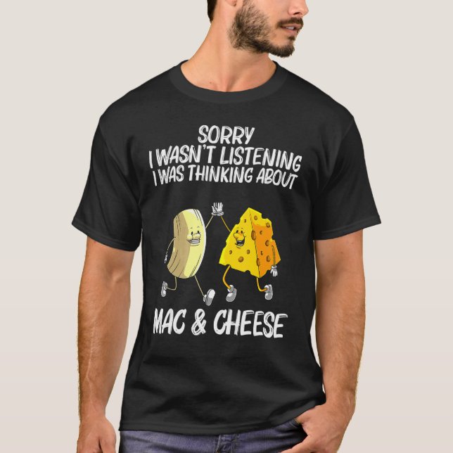 Camiseta Cool Mac & Cheese For Men Women Baked Cheesy Macar (Anverso)