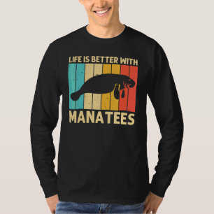 Camiseta Cool Manatí Para Hombres Mujeres Vaca Marina Salva