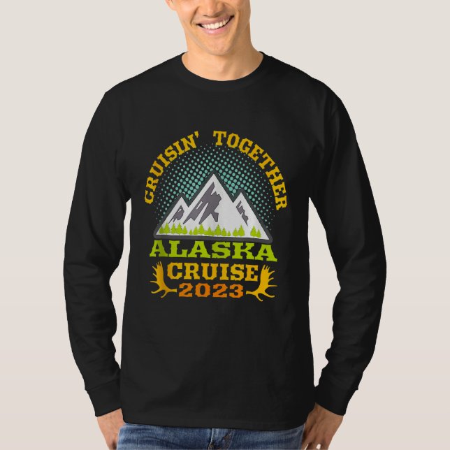 Camiseta Cool Matching Family Friends And Group Alaska Crui (Anverso)