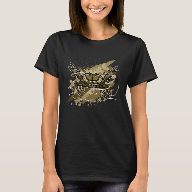 Camiseta Cool mechanical Crab  1 (Anverso)