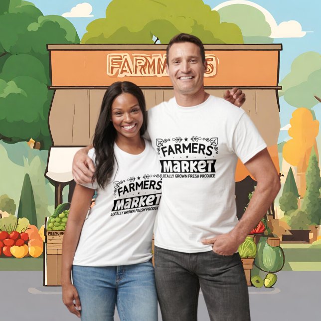 Camiseta Cool Mercado de Agricultores productos cultivados  (Subido por el creador)