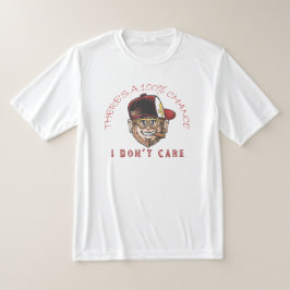 Camiseta Cool Monkey With Hat & Cigar – “100% Chance I Don’