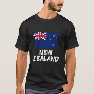 Camiseta Cool New Zealand Flag