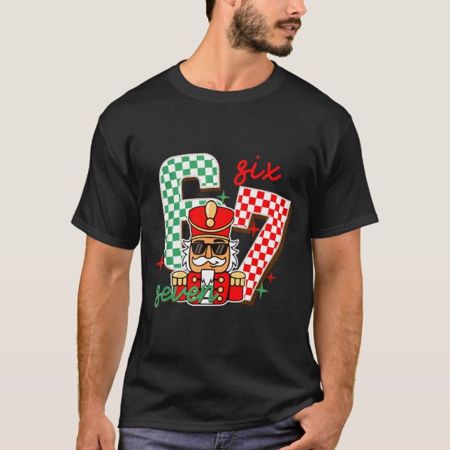 Camiseta Cool Nutcracker Christmas 67 Six Seven Gen Alpha S (Anverso)