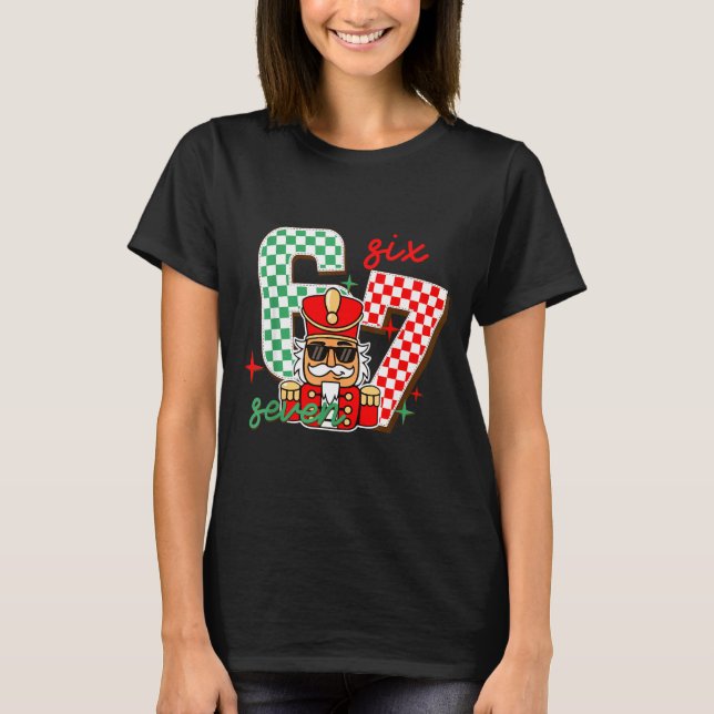 Camiseta Cool Nutcracker Christmas 67 Six Seven Gen Alpha S (Anverso)