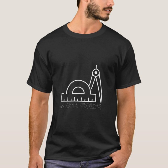 Camiseta cool para profesores de matemáticas (Anverso)