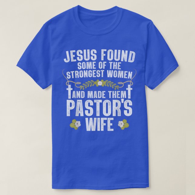 Camiseta Cool Pastor Wife Art Women Girl Pastor Appreciatio (Diseño del anverso)