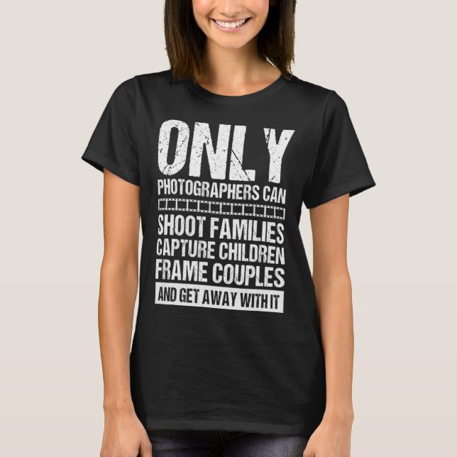 Camiseta Cool Photographer For Men Women Photography Camera (Anverso)