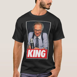 Camiseta Cool Photographic Larry King Awesome Design Not Ev
