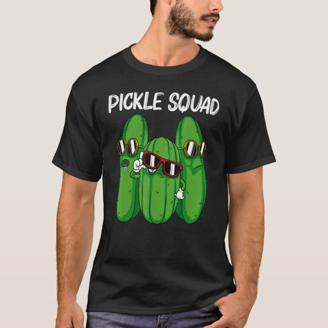 Camiseta Cool Pickle For Men Women Pickle Food Cucumber  2 (Anverso)