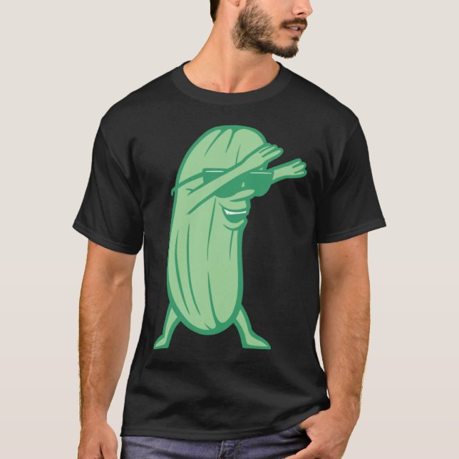 Camiseta Cool Pickles Dabbing (Anverso)