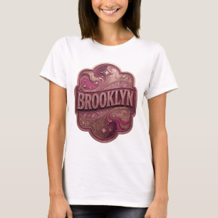 Camiseta Cool Pink BROOKLYN Quote
