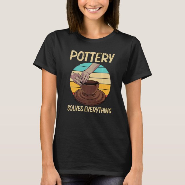 Camiseta Cool Pottery For Men Women Pottery Ceramic Pot (Anverso)