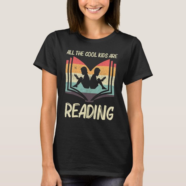 Camiseta Cool Reading For Men Women Book   Books Bookworm L (Anverso)
