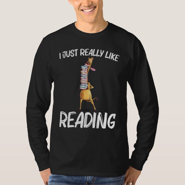 Camiseta Cool Reading For Men Women Bookworm Learning Book  (Anverso)