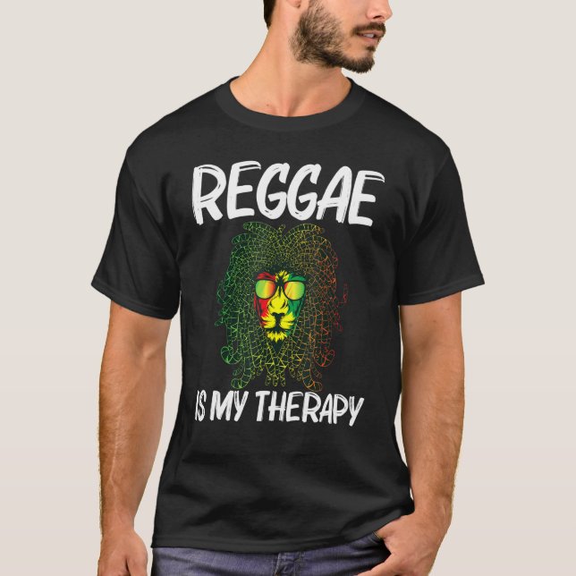 Camiseta Cool Reggae For Men Women Jamaican Music Genre  1 (Anverso)