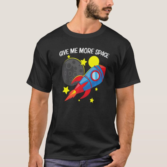 Camiseta Cool Rocket For Men Women Kids Rockets Space Ship  (Anverso)