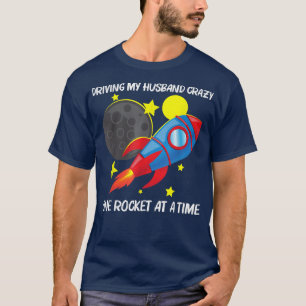 Camiseta Cool Rocket For Women Mom Kids Rockets Space Ship