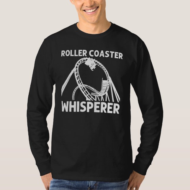 Camiseta Cool Roller Coaster For Men Women Roller Coaster (Anverso)