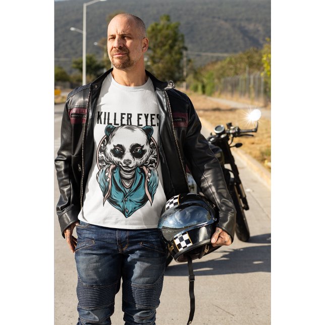 Camiseta Cool Samurai Panda T-Shirt | Fierce Panda Warrior  (Subido por el creador)