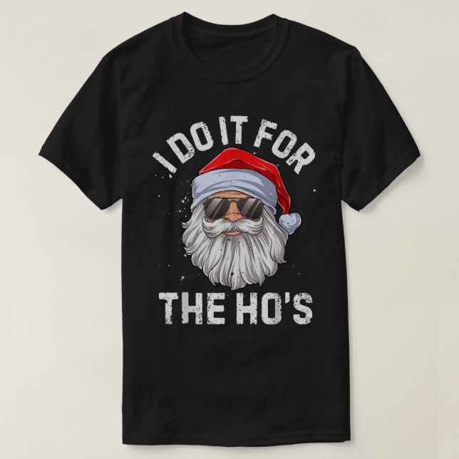 Camiseta Cool Santa Funny Christmas Design (Diseño del anverso)