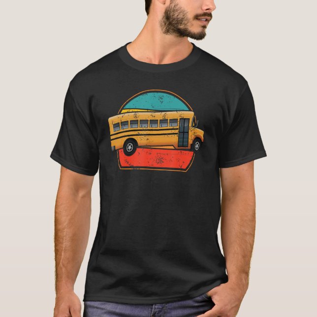 Camiseta Cool School Bus Driver Costume For Men And Women V (Anverso)
