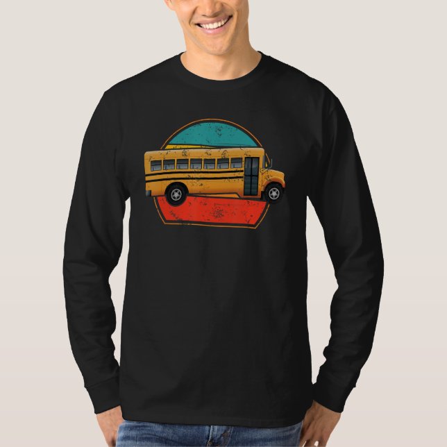 Camiseta Cool School Bus Driver Costume For Men And Women V (Anverso)