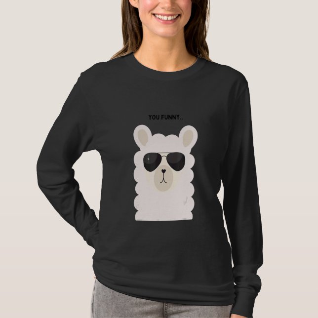 Camiseta cool  sheep gentle cute sheep for animal (Anverso)