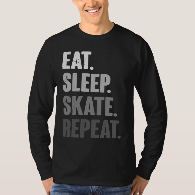 Camiseta Cool Skateboarding  Skateboard Skateboarder Skater (Anverso)