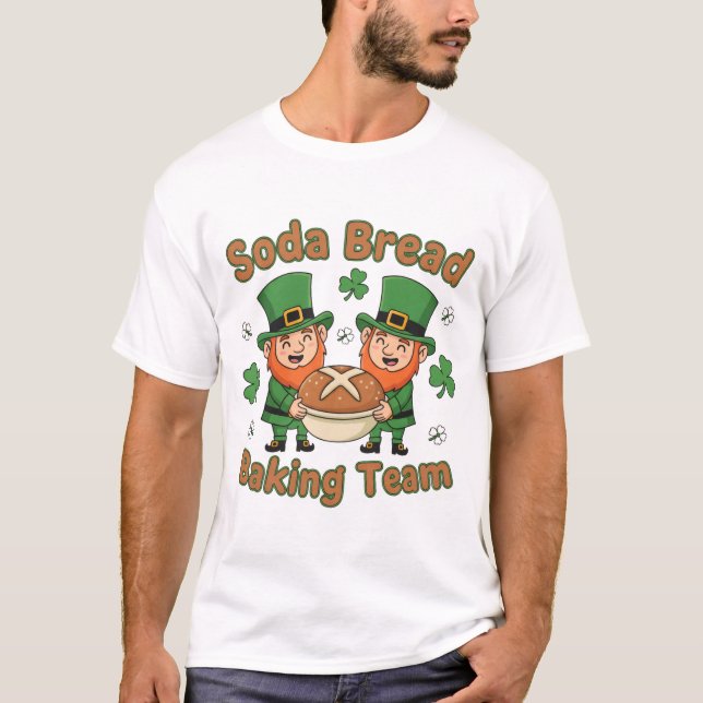 Camiseta Cool Soda Bread Baking Team Artisan Loaf Irish Bak (Anverso)