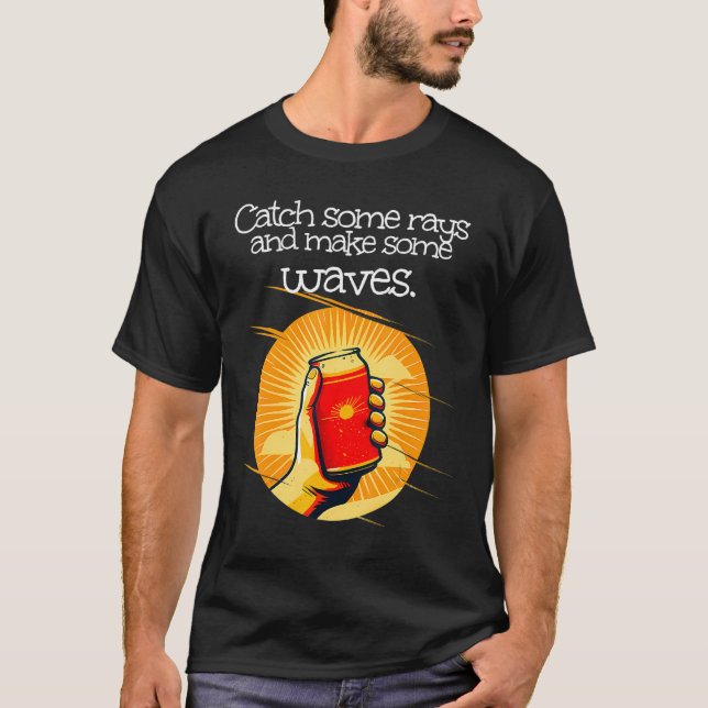 Camiseta Cool soft drink Can for catching some rays (Anverso)