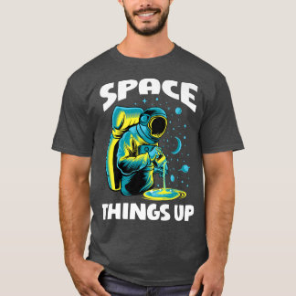 Camiseta Cool Space Things Up Graphic Astronaut In Outer Sp