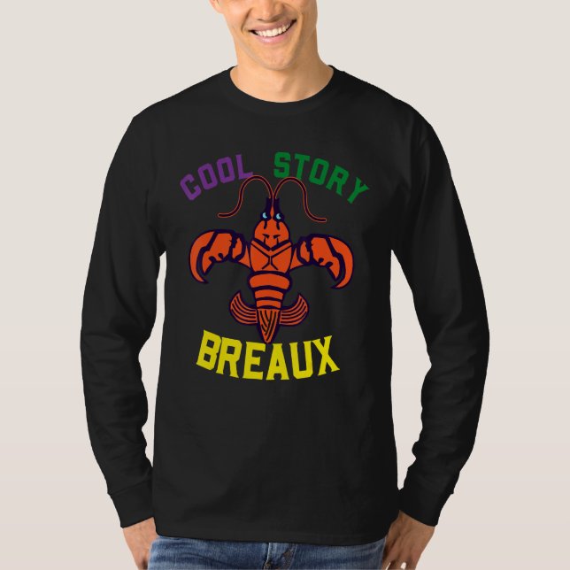 Camiseta Cool Story Breaux Funny Crawfish (Anverso)