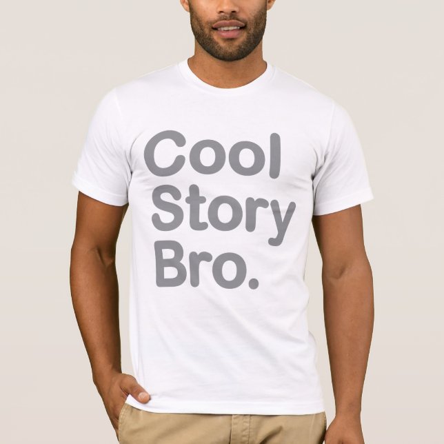 Camiseta Cool Story Bro (Anverso)