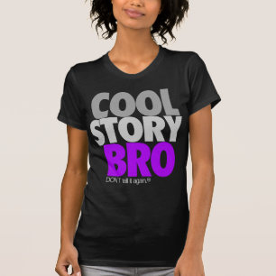 Camiseta Cool Story Bro (púrpura)