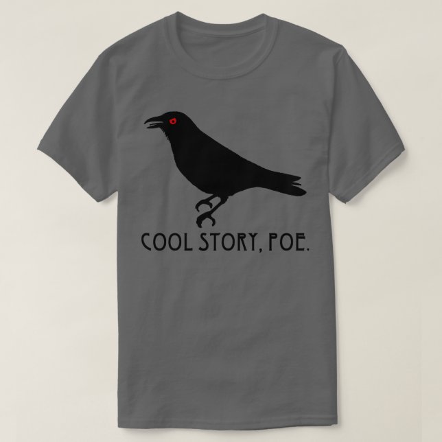 Camiseta COOL STORY POE con Raven (Diseño del anverso)