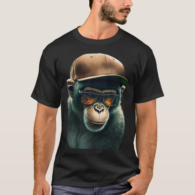 Camiseta Cool Street Wear Chimp (Anverso)