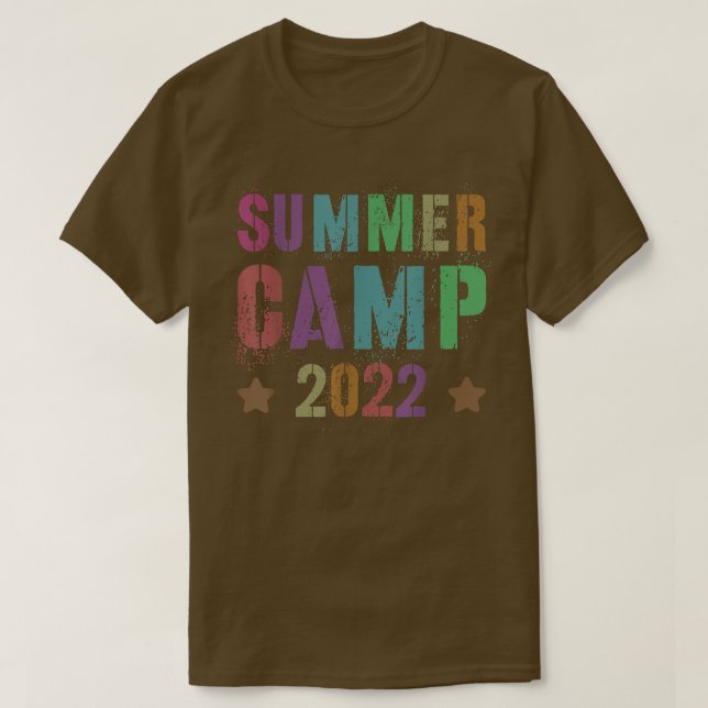 Camiseta Cool SUMMER CAMP 2022 for Friends & Mates to Sign  (Diseño del anverso)