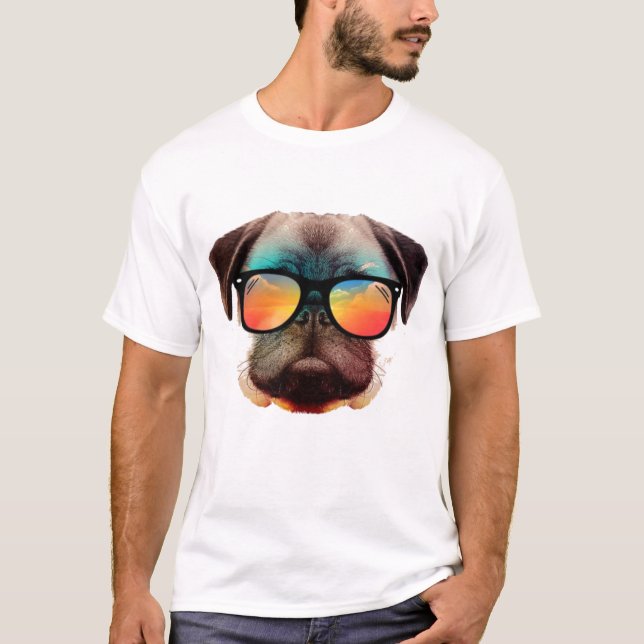 Camiseta Cool Summer Dog (Anverso)