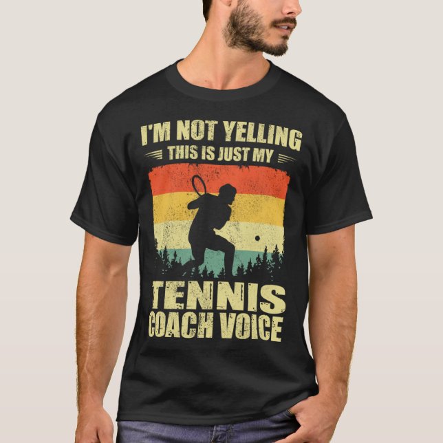 Camiseta Cool Tennis Player For Men Women Team Tennis Coach (Anverso)