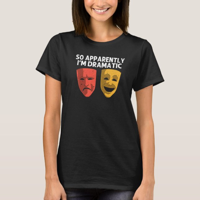 Camiseta Cool Theater For Men Women Broadway Musical Theatr (Anverso)
